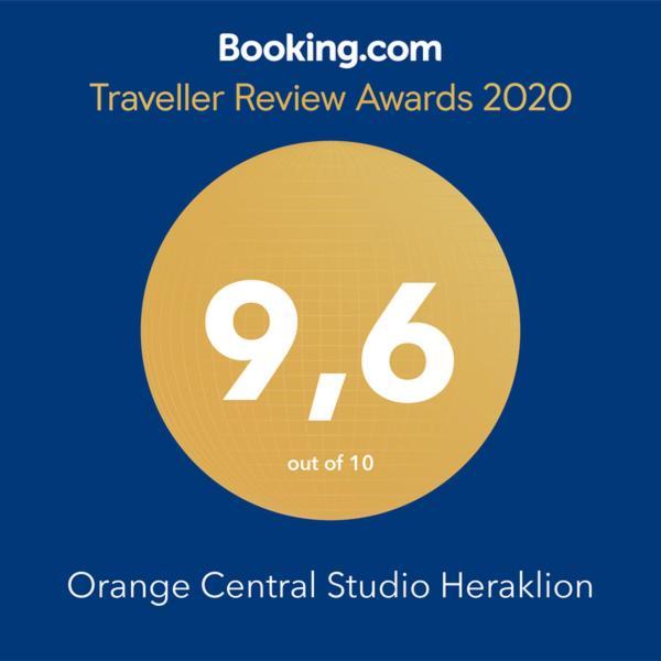 Orange Central Studio Heraklion Bagian luar foto