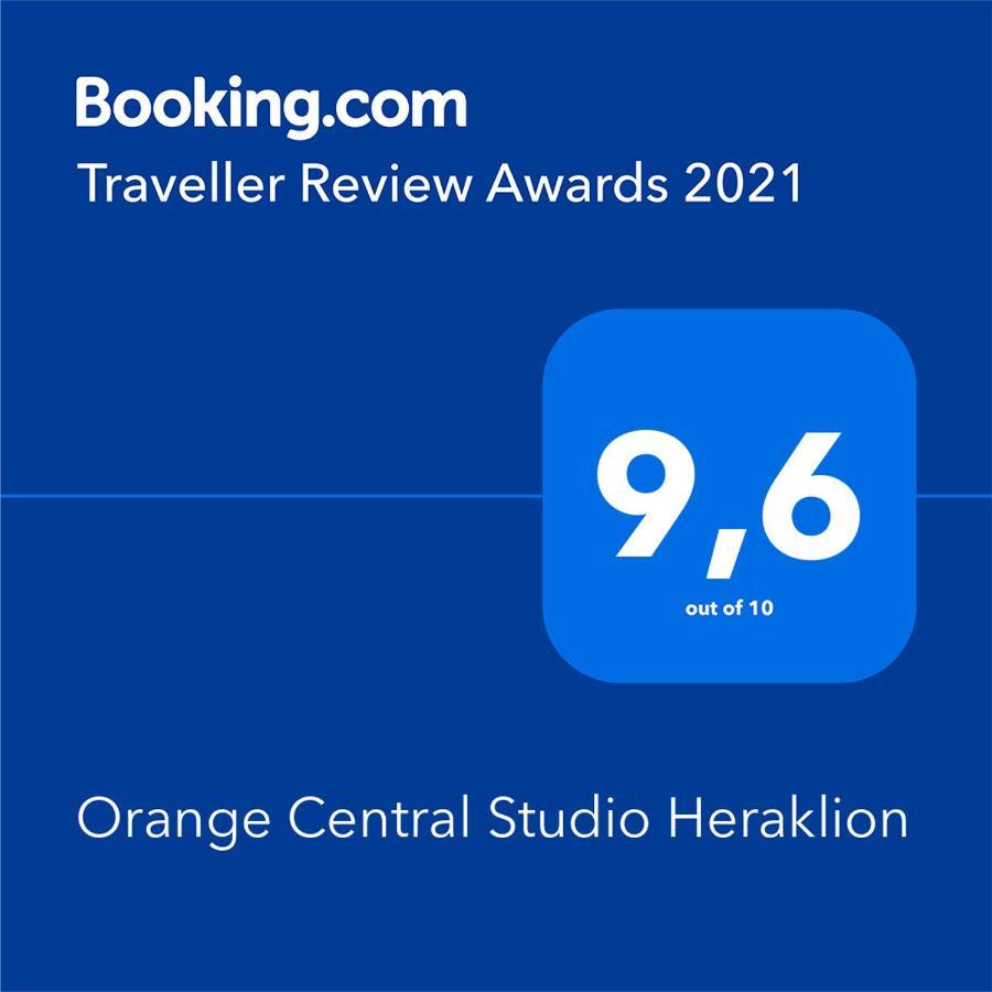 Orange Central Studio Heraklion Bagian luar foto
