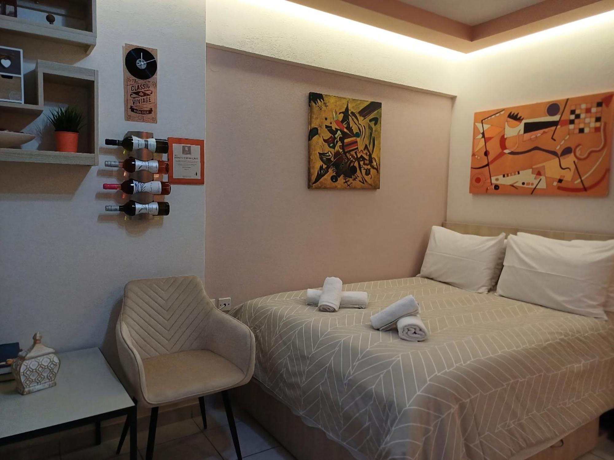 Orange Central Studio Heraklion Bagian luar foto